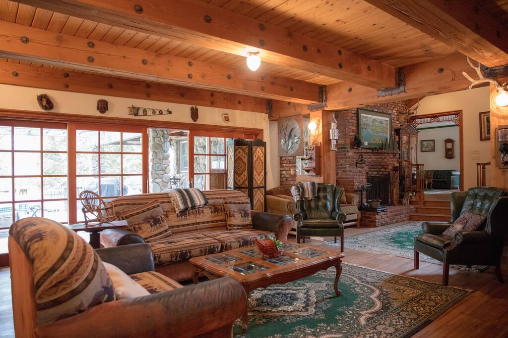 Large couches for conversation