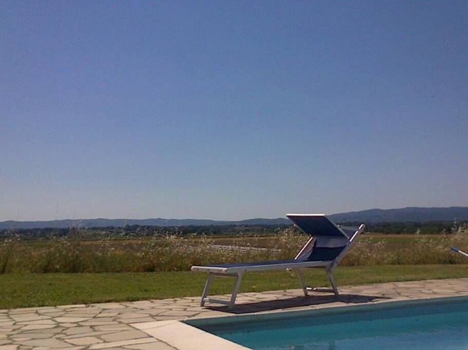Relaxing with a view