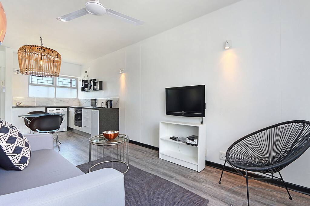 Open clean modern & comfy living space