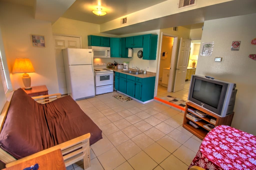 Full Kitchen with standard appliances