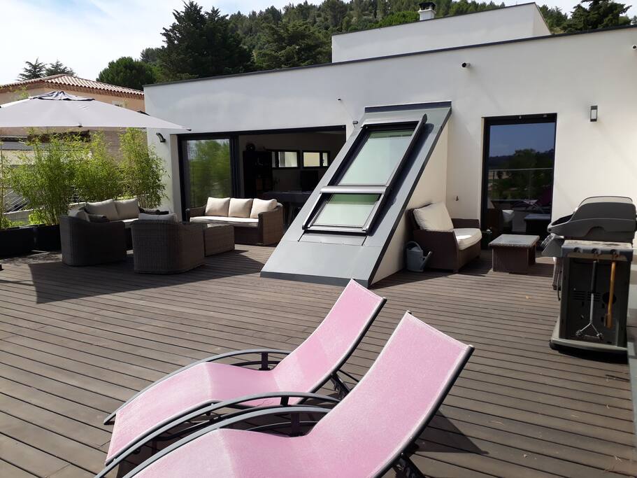 Terrasse - vue globale
