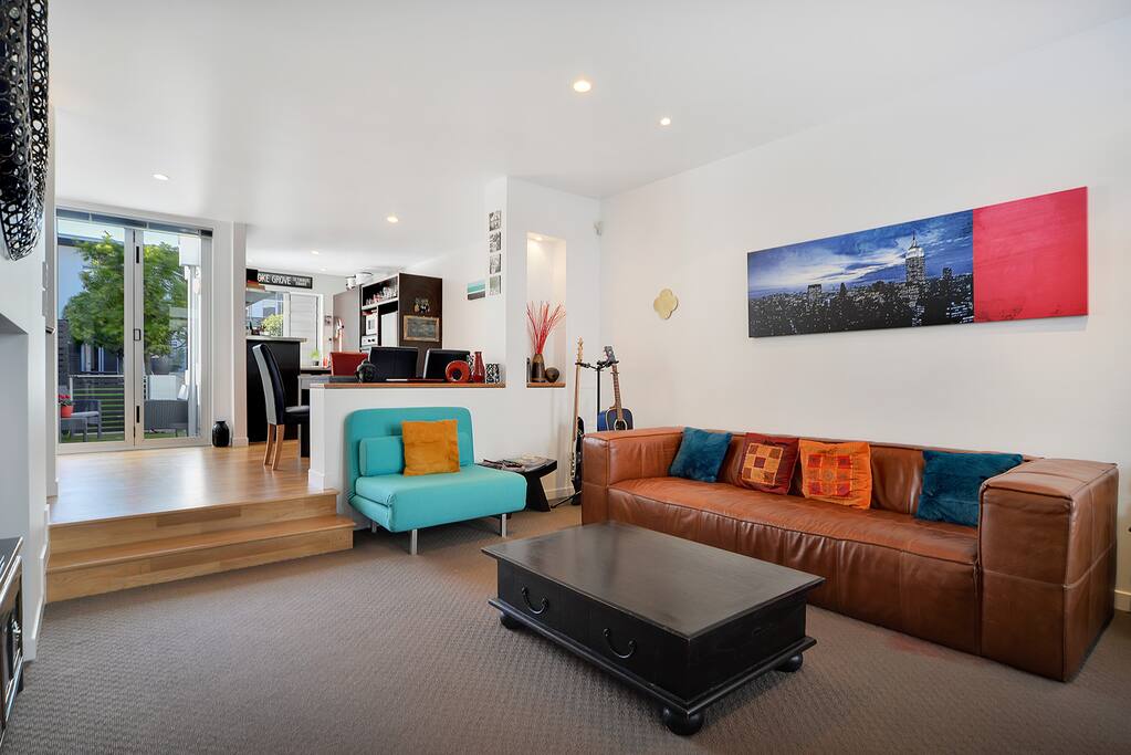 Relax in Living Room (right townhouse)