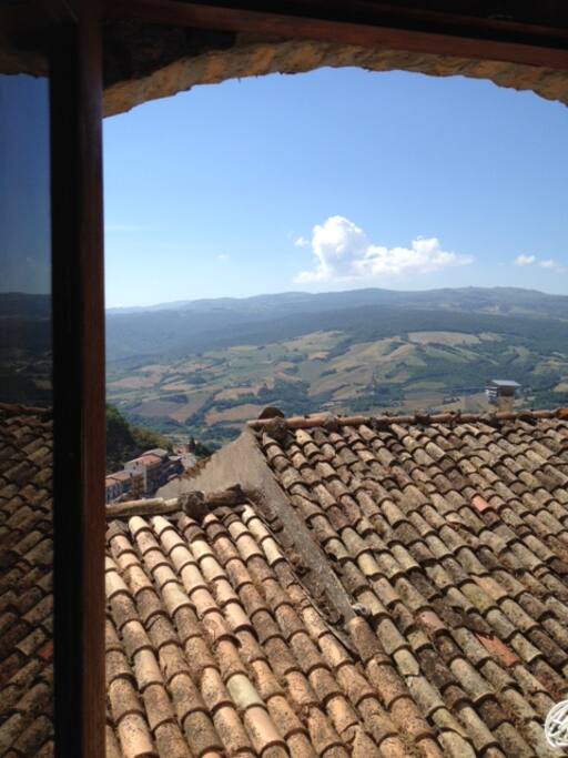 View from upstairs Bedroom