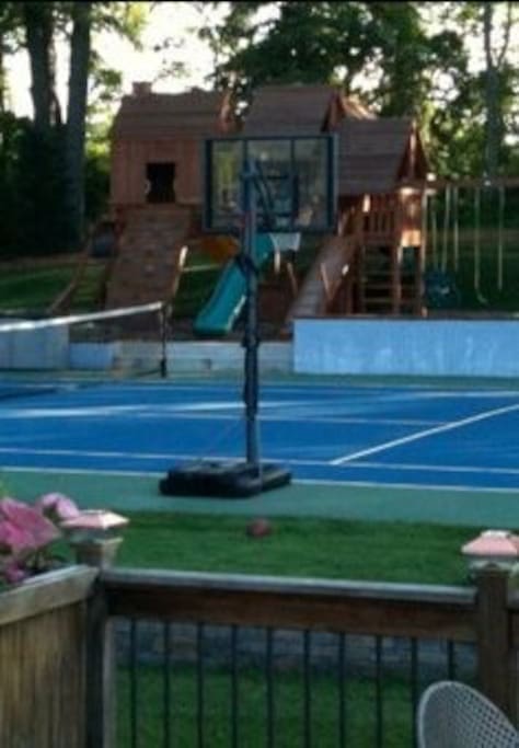 Private Tennis Court (Lessons Available)