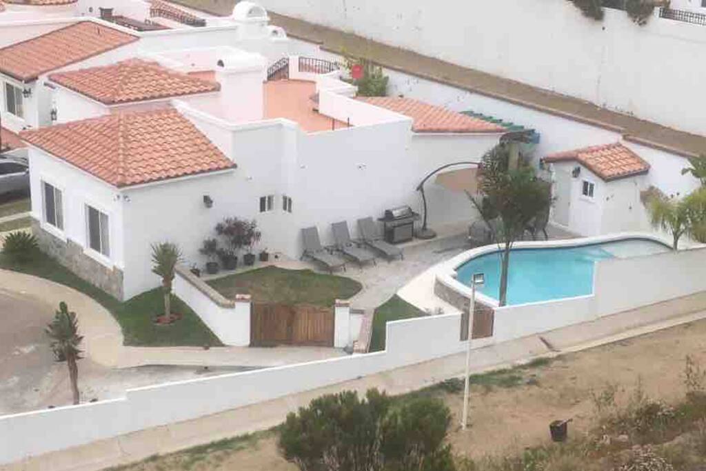 Casa Con Alberca Privada Ideal Para Familia Casas En Renta En Rosarito Baja California Mexico