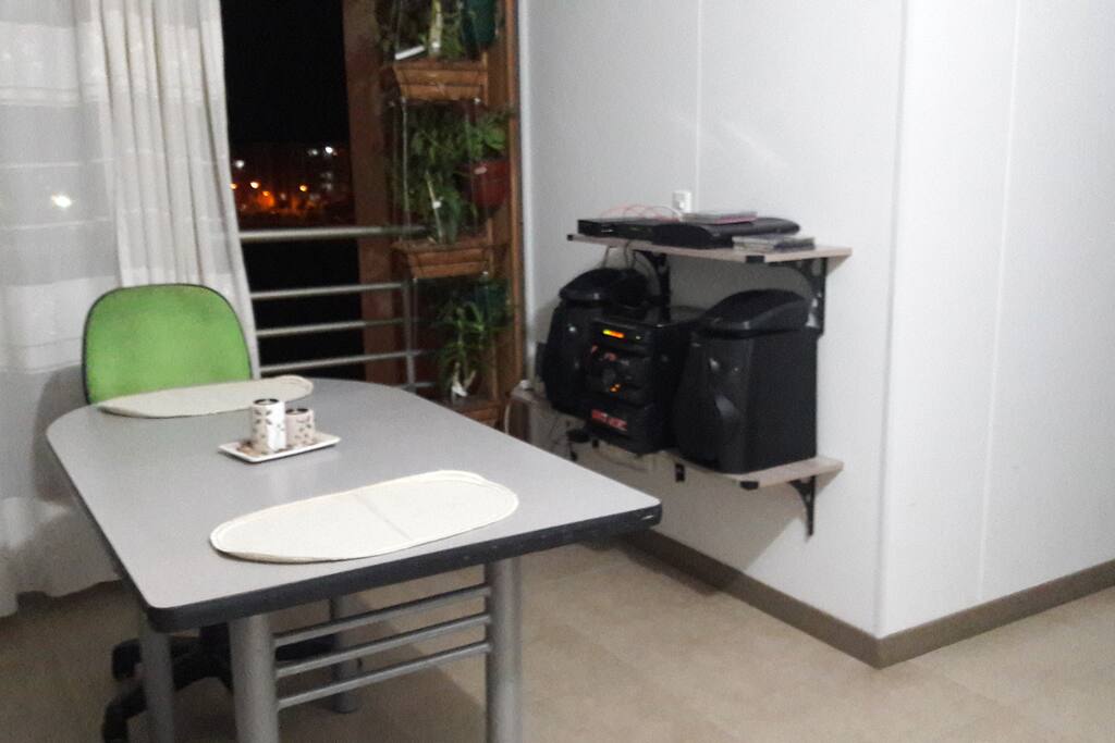 Espacio adecuado para trabajar.