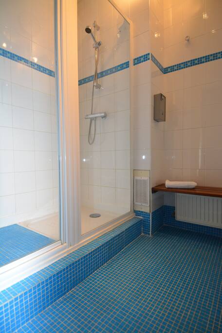 Douche commune