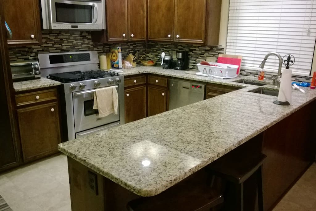Spacious kitchen