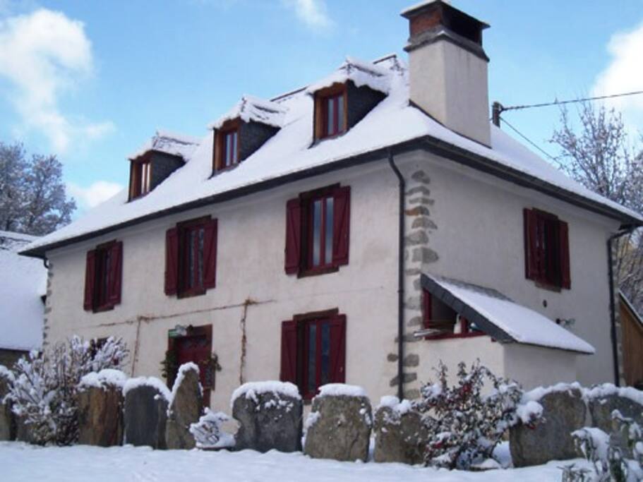 Maison au mois de janvier