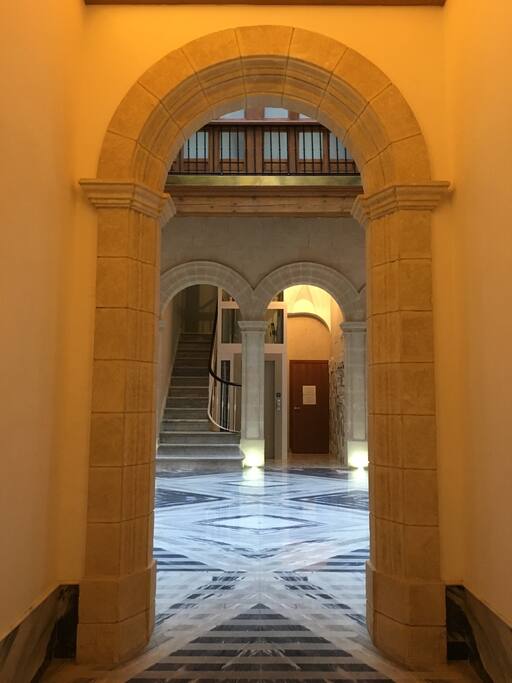 Entrada al edificio