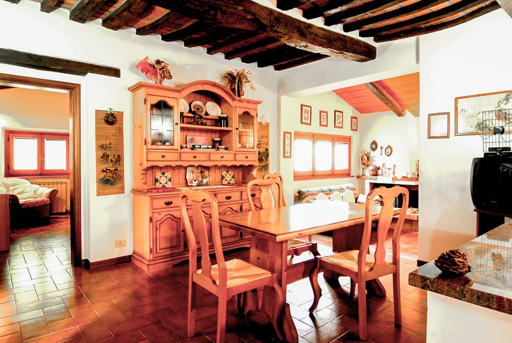 The Kitchen and Dining Area.