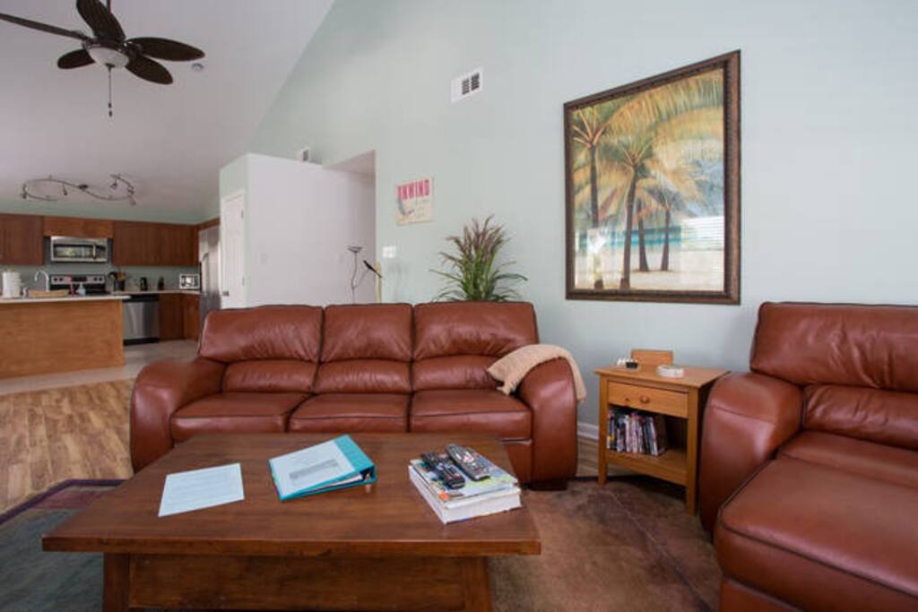Large open floor plan