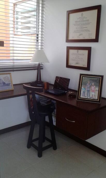 Espacio de trabajo o estudio