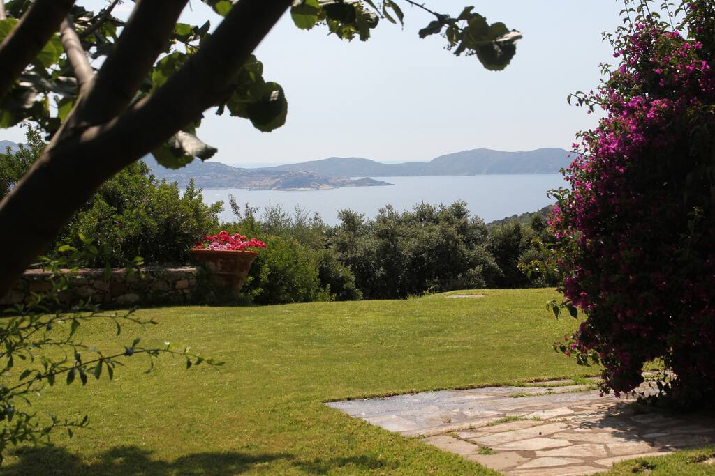 La vue sur le golfe de Calvi