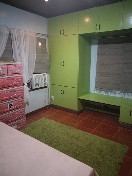 Room with AC.