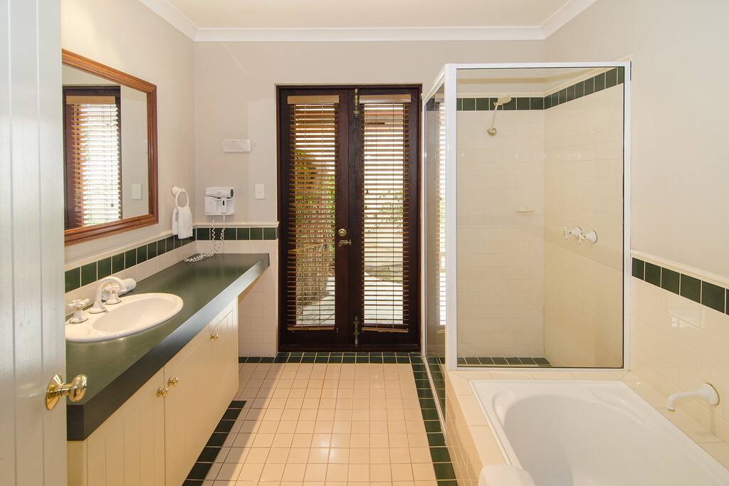 bathroom, there is also a second toilet