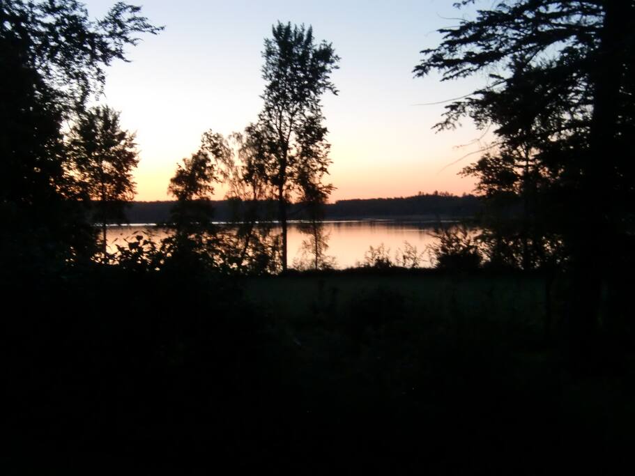 sommarnatten från köket