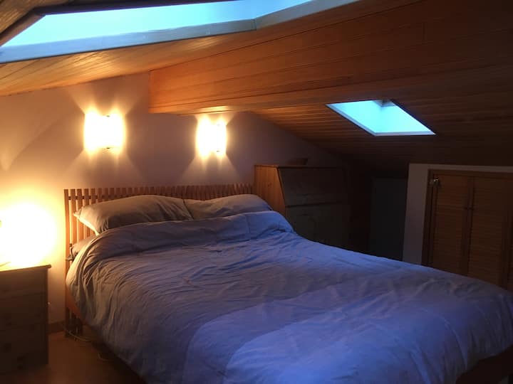 Mezzanine bedroom