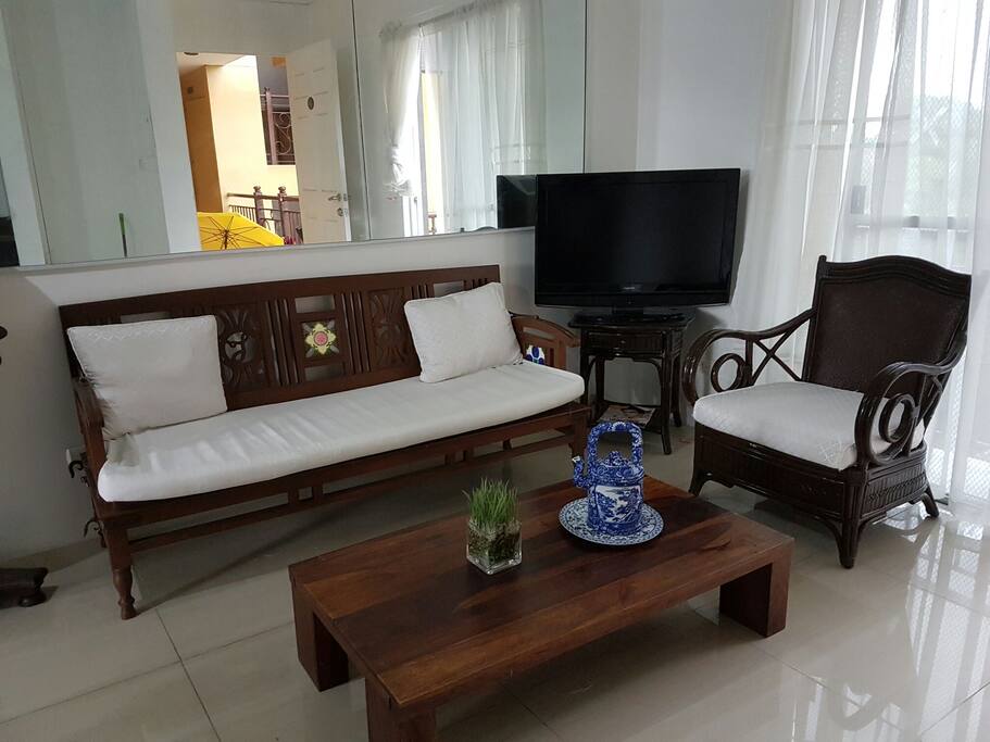 Shared living room for your relaxation.