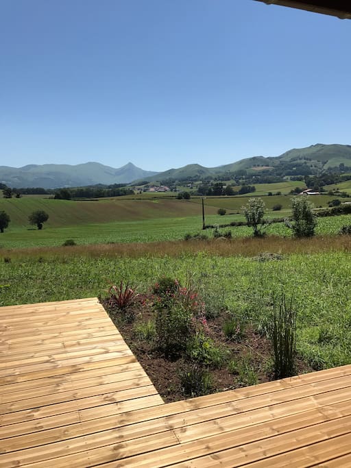 Vue depuis la terrasse