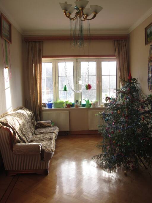 Гостинная, living room.