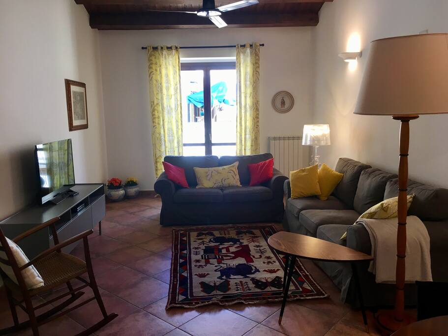 Living room - cool during the day