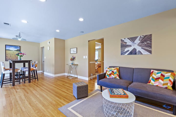 Jane's Home (Hi) | Bright 3b2b House + Ac - Los Gatos, CA