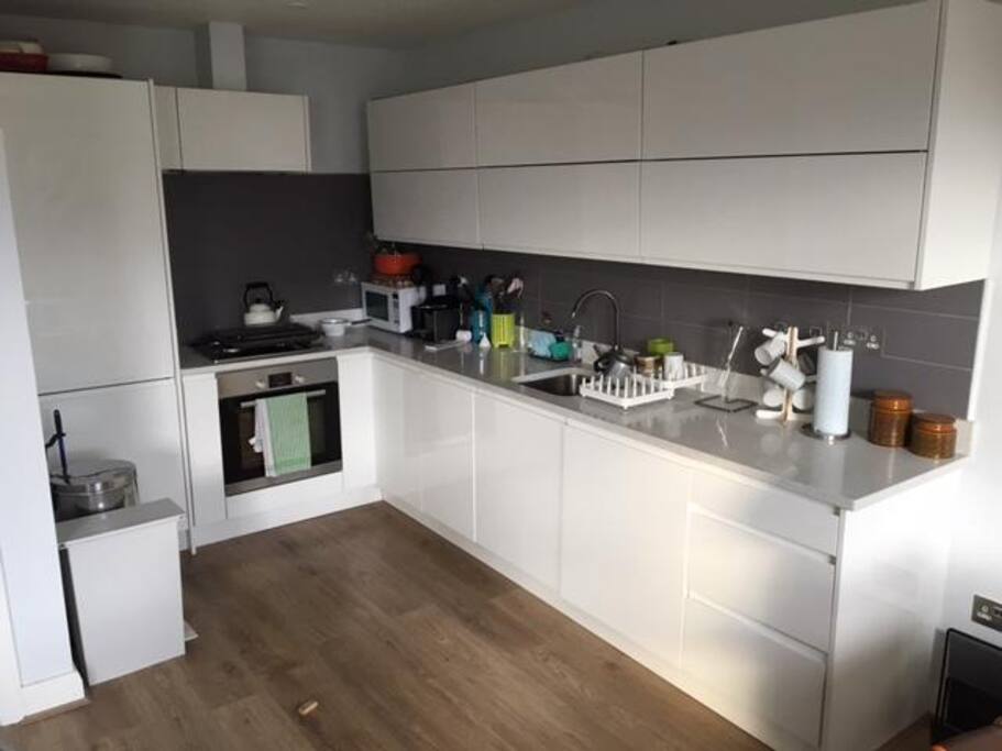 Open plan kitchen