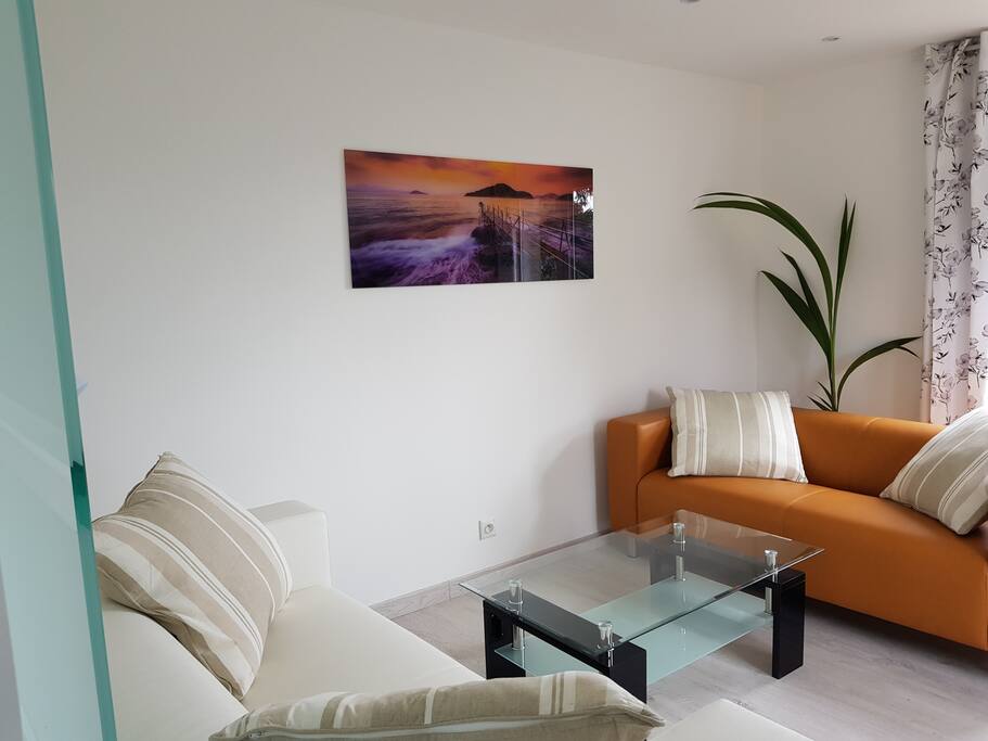 Living room with TV