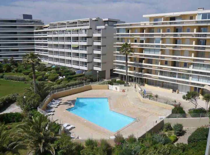 À 50m De La Plage Piscine Clim Wifi - Canet-en-Roussillon