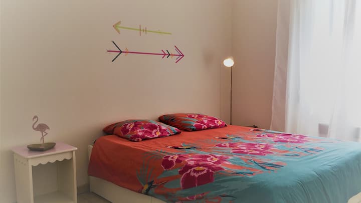 Chumba cha kulala cha kwanza chenye kitanda 160