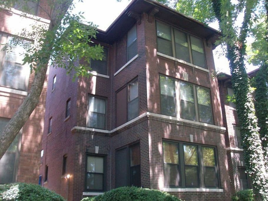 Outside of building