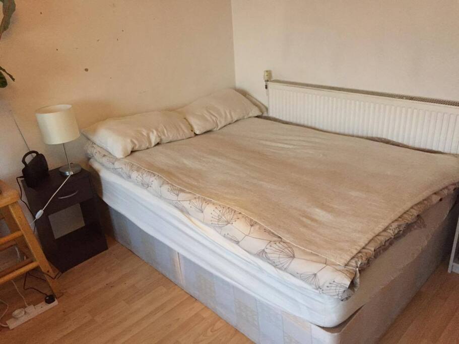 Double Bed with King Size Duvet
