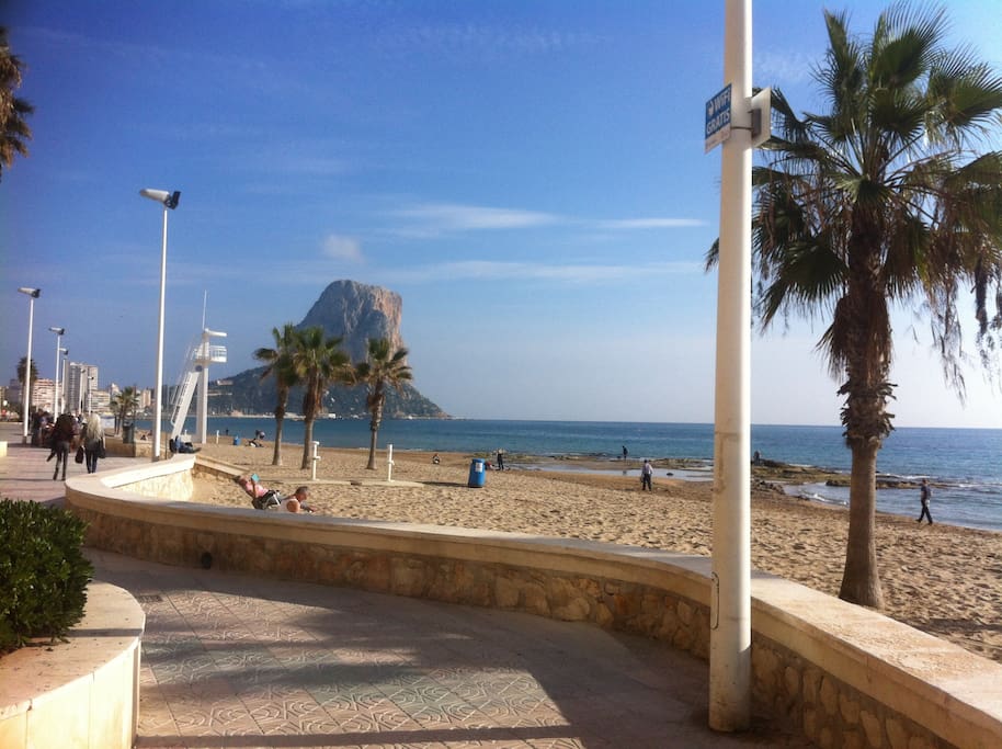 Calpe sea front