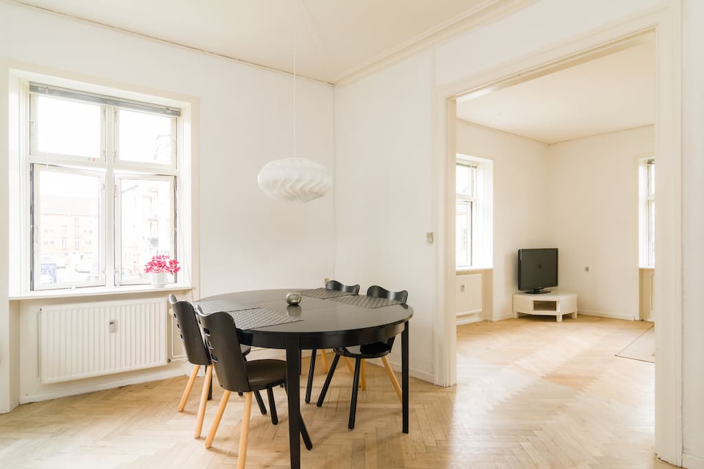 Dinning table in the kitchen