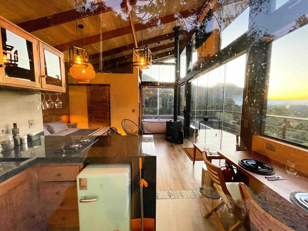 Popular Airbnb listing: Mountain Chalet in Pouso Alegre