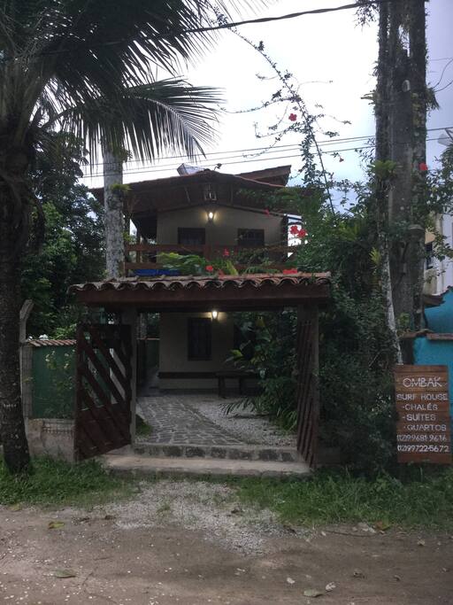 Acesso chalé complexo Ombak 2