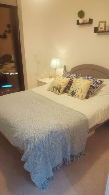 The guest bedroom - where you would be staying!
