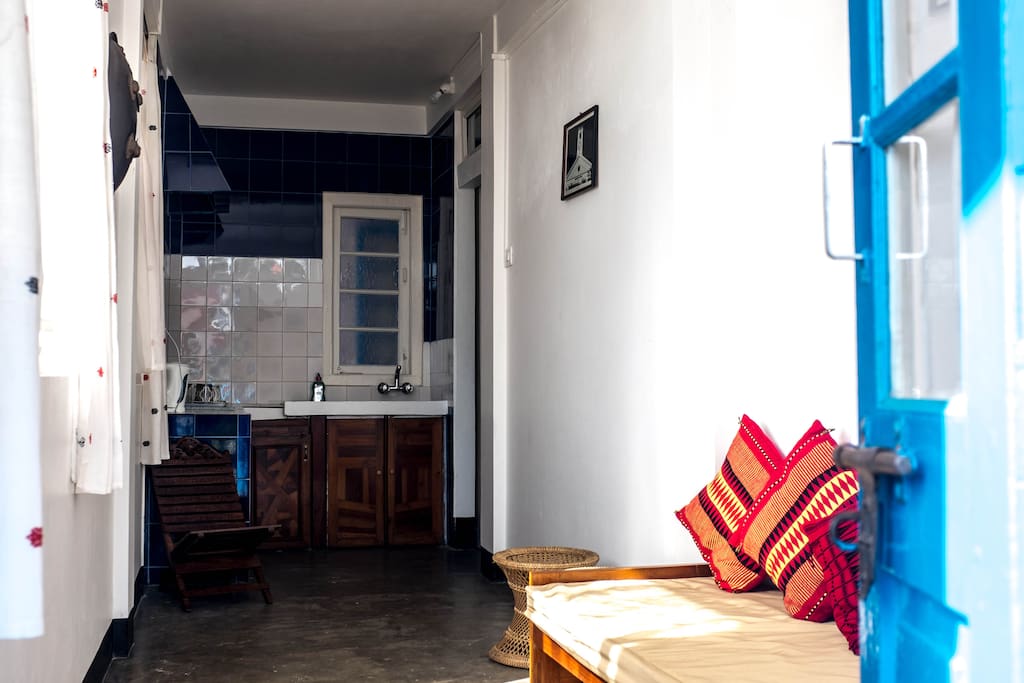 Open Plan Hall with Kitchen