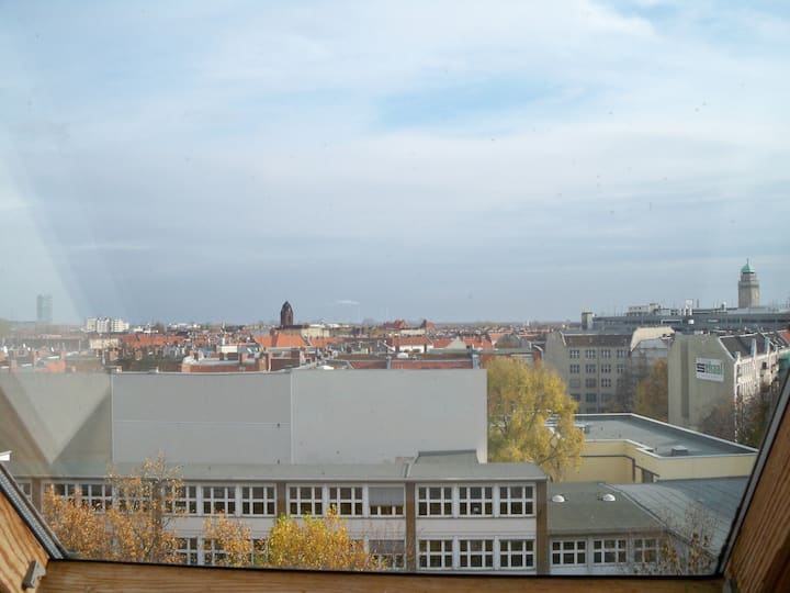 Bright days in Top floor 100 m2 with terrace
