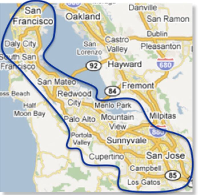 Even though you are in the "heart" of Silicon Valley; you can escape to your own sanctuary to unwind and recharge