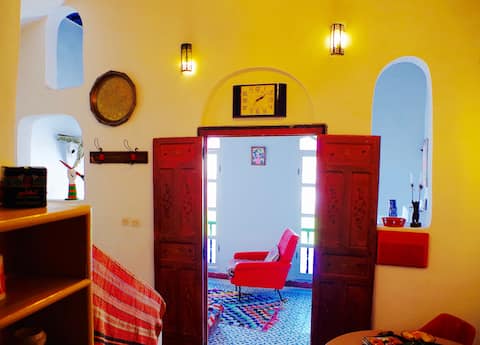 Successful Airbnb property: Dar 91 (1) Spacious medina apartment with terrace in Essaouira