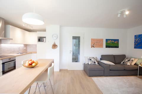 Artistic and stylish apartment near Lake Bled