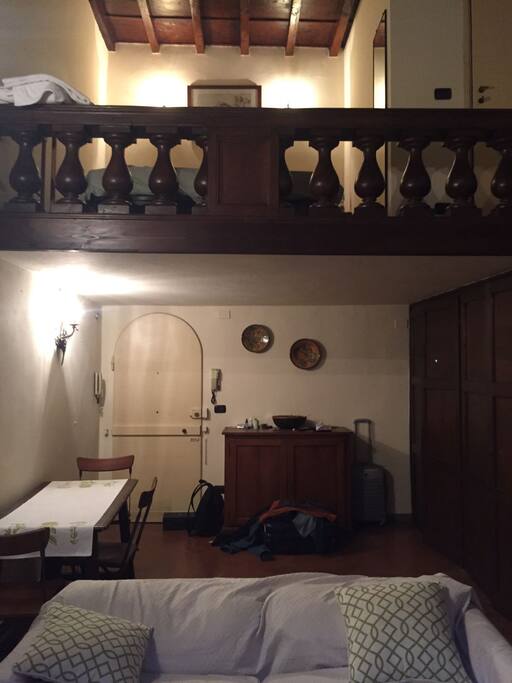 Entrance in the Living Room