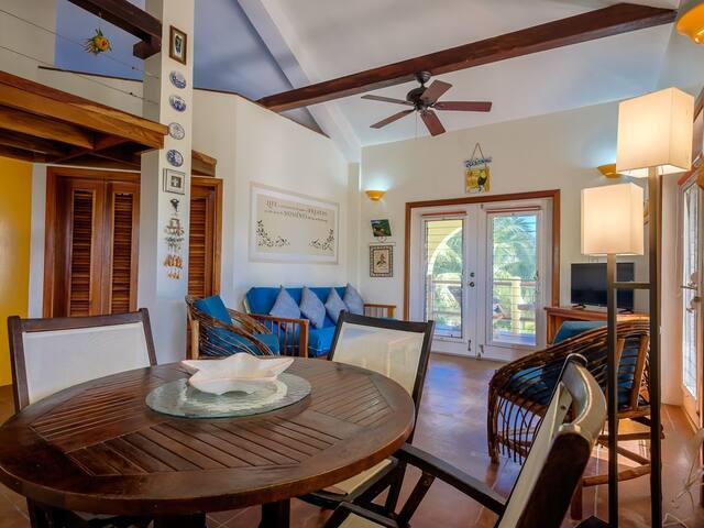 Beachfront Boho Chic w/ Private Pool & Dock gallery image 5