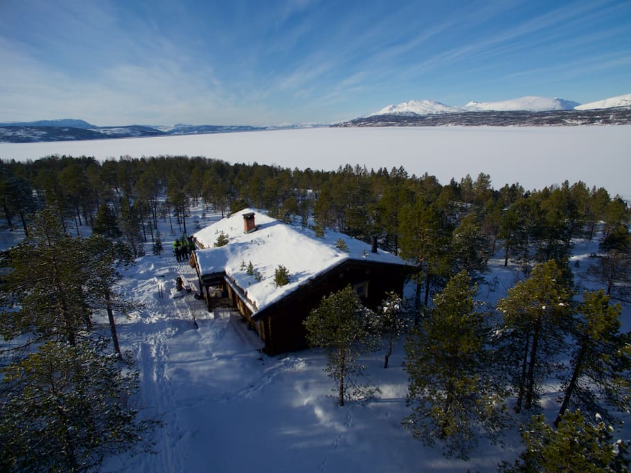 Malangen Private handmade logcabin