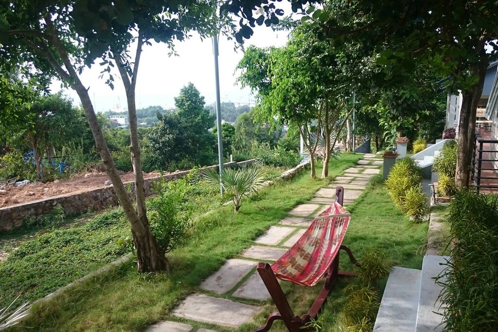 From outside house
