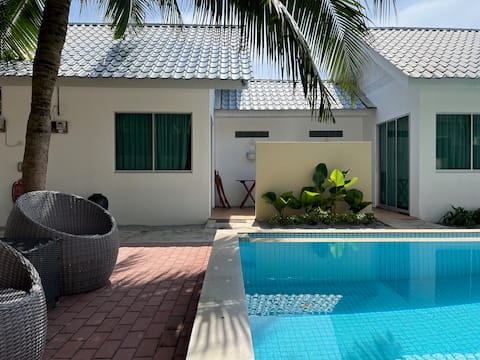 Tropika Garden Private Villa #8R | 5 Min. to Beach