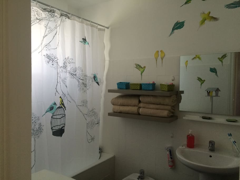 salle de bain en bas