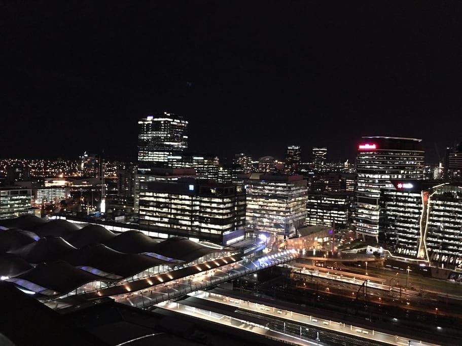 Night View from Balcony